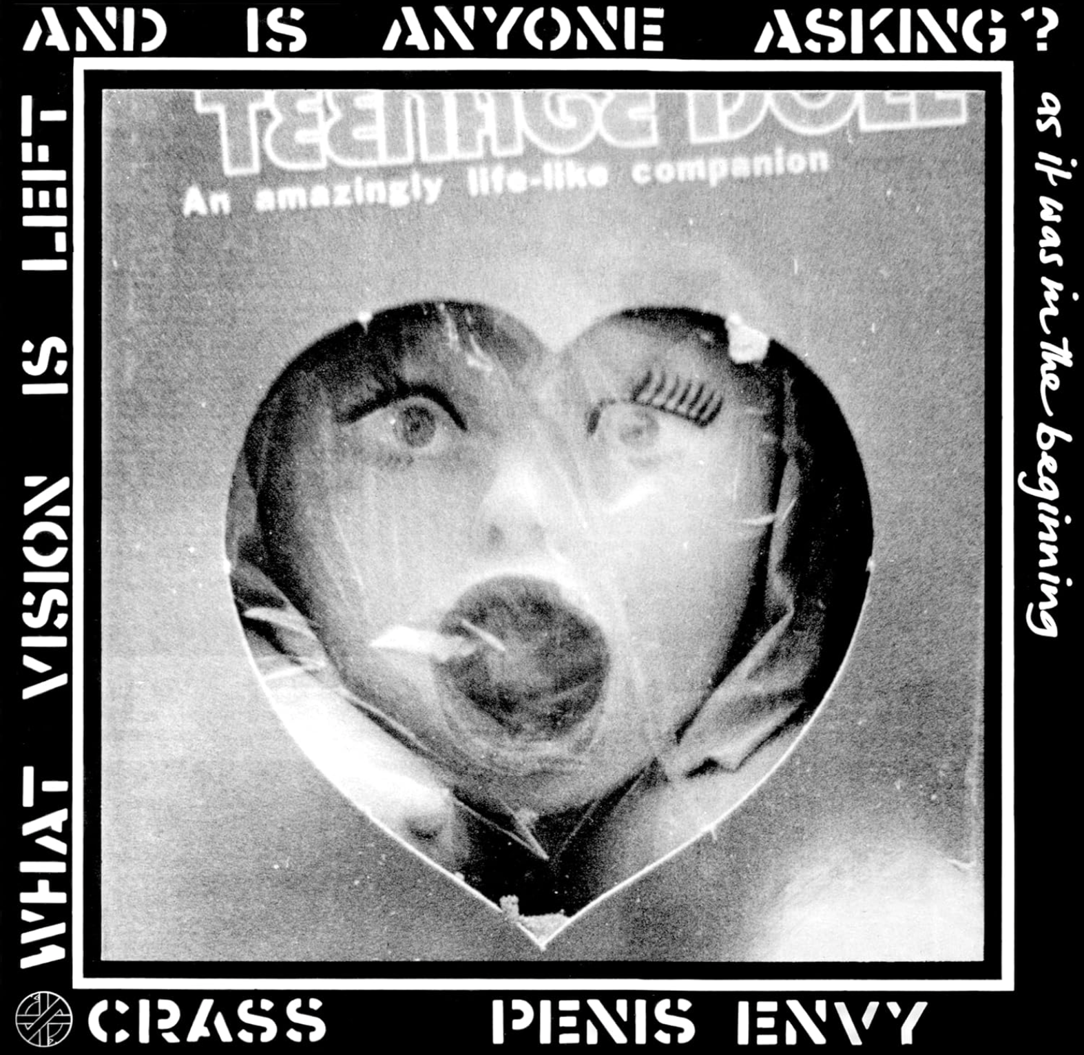 CRASS - Penis Envy - Patch